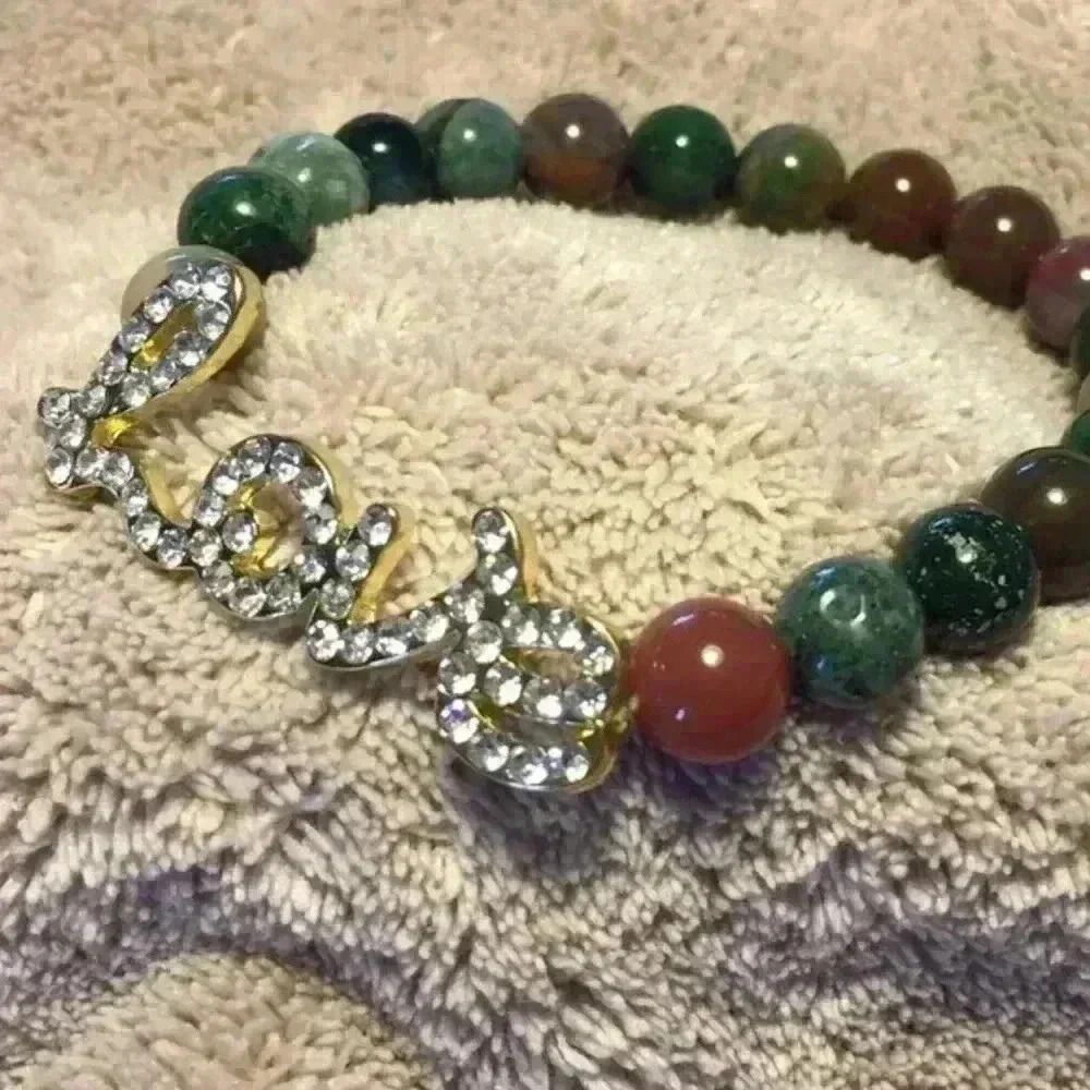 Semi Precious Stone Bead Bracelet